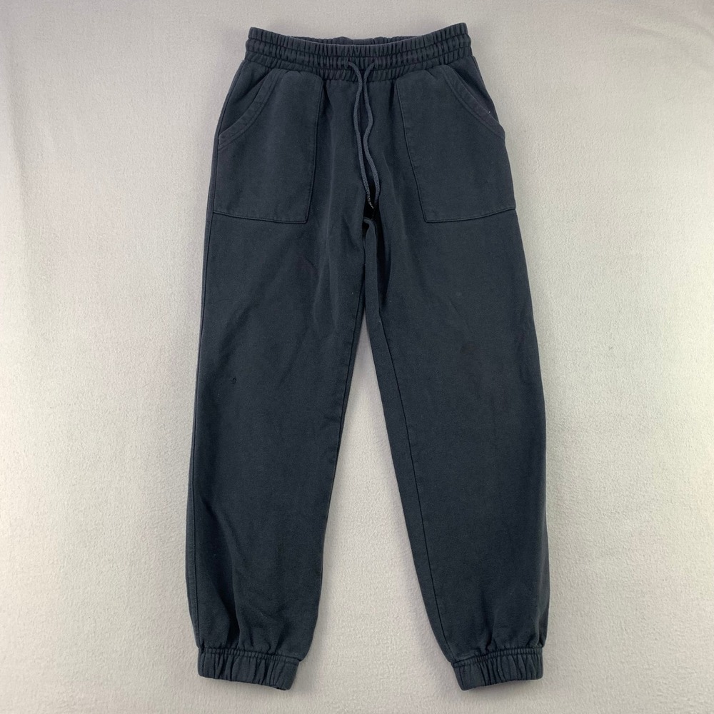 Universal Thread High-Rise Jogger Pants Women Small Black Sweatpants Cozy Lounge